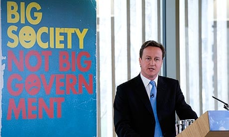 David Cameron delivers a speech at The Conservative Party Big Society conference, London, March 2010