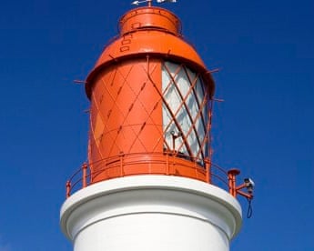 Souter lighthouse in Whitburn near Sunderland, photographed every morning by a young apprentice