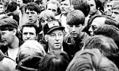 Arthur Scargill at Orgreave