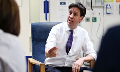 Ed Miliband visits Leighton hospital in Crewe