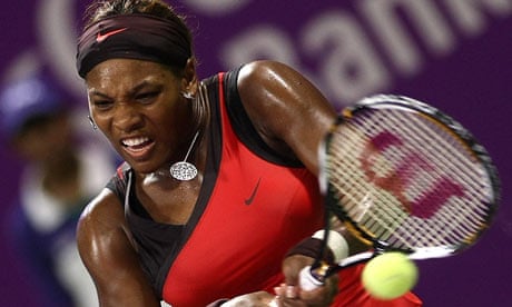 Serena Williams overcomes the aches and pains to win WTA Championship | Serena Williams The Guardian