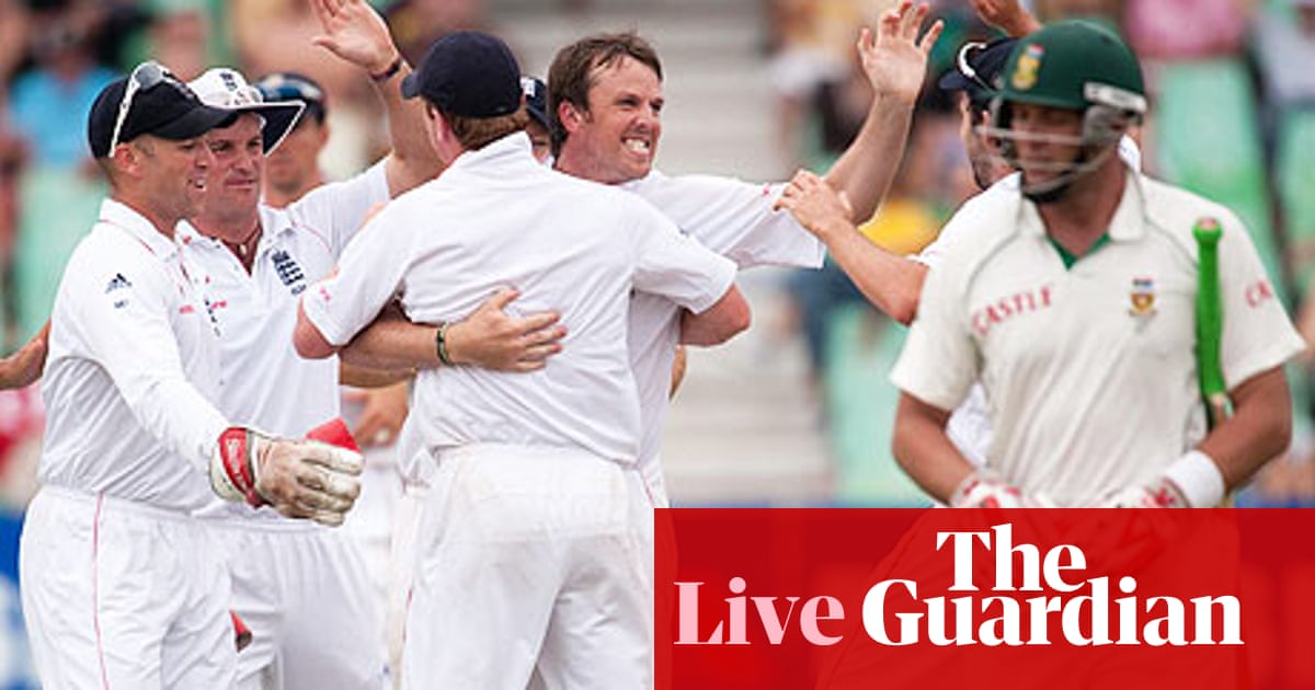 South Africa V England As It Happened England In South Africa 2009 2010 The Guardian