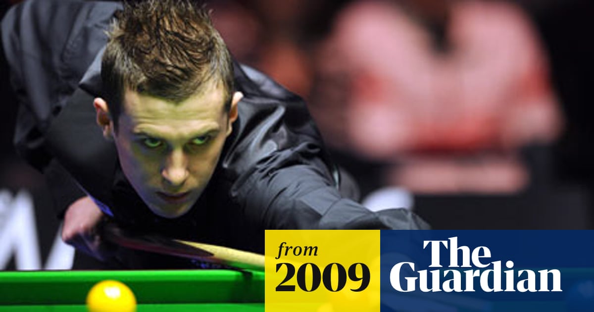 Drama at Welsh Open as Selby is served with writ in his chair before match  | Snooker | The Guardian