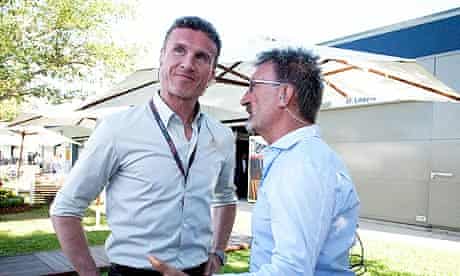 David Coulthard and Eddie Jordan