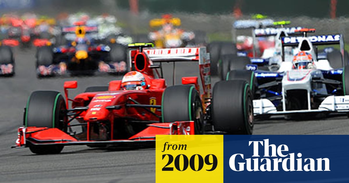 Ferrari Outpace Force India To Seal Win For Kimi Raikkonen Formula One The Guardian