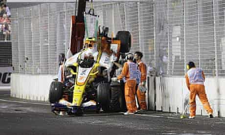 Nelson Piquet crash