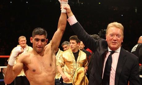 Frank Warren brands Amir Khan 'disloyal' following move to US | Amir Khan | The Guardian