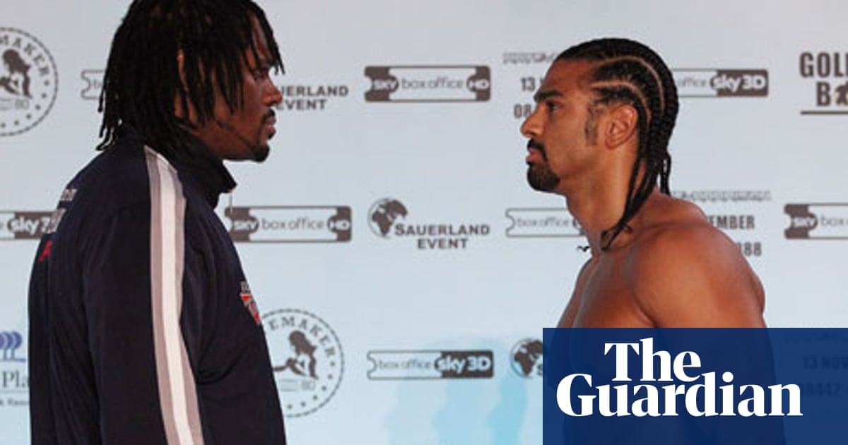 David Haye V Audley Harrison Weapons And Weaknesses Sport