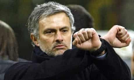 Inter to appeal against ban for José Mourinho's 'handcuffs ...