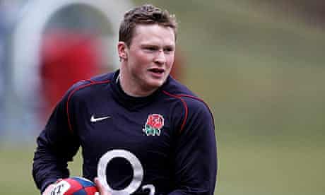 Chris Ashton during a training session with England this week
