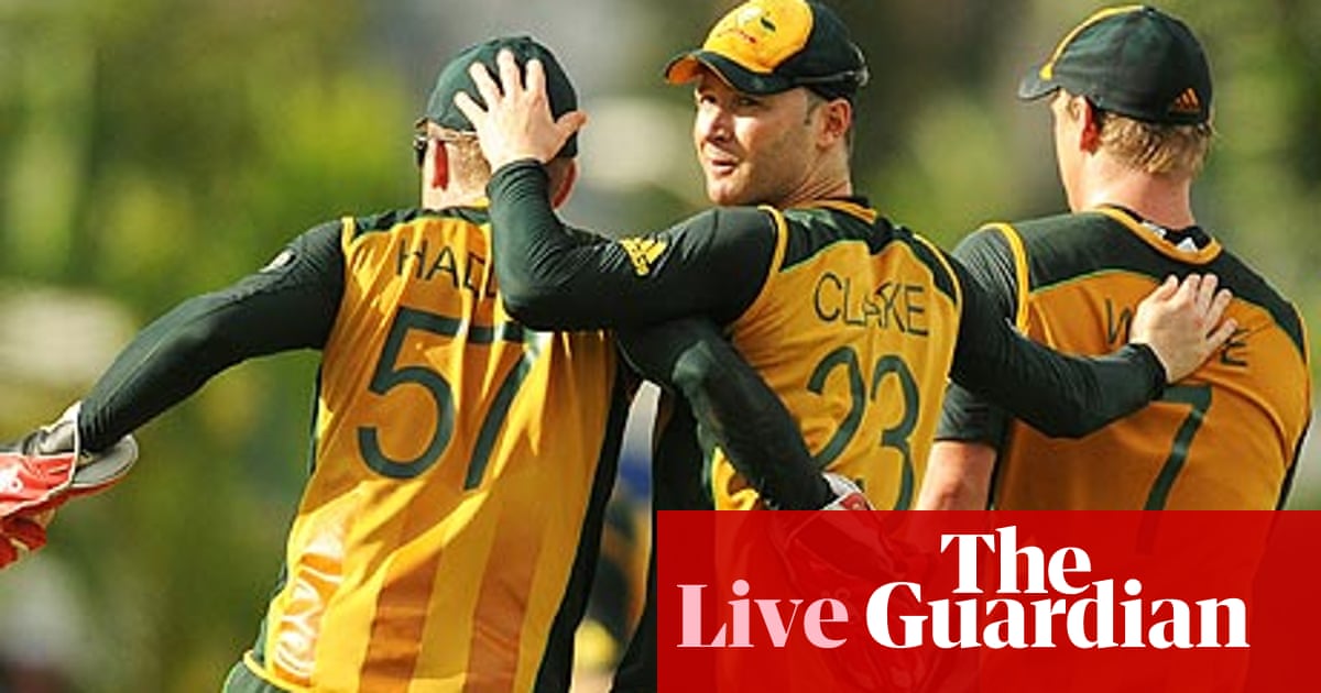 Australia V Pakistan As It Happened World Twenty20