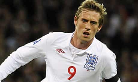 Peter Crouch To Wear England No9 Shirt At World Cup England The Guardian
