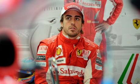 Ferrari's Spanish driver Fernando Alonso
