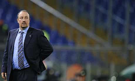 Rafael Benítez suffered his first domestic defeat as Inter manager against at the Stadio Olimpico 