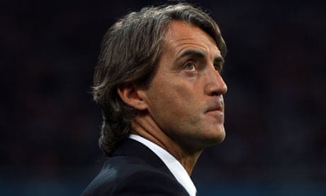Roberto Mancini son Fillipo is reported to have refused to come on as a substitute