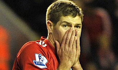 Steven Gerrard has only recently returned from injury for Liverpool