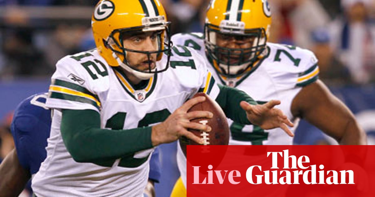 Green Bay Packers 38 New York Giants 35 As It Happened Nfl The Guardian