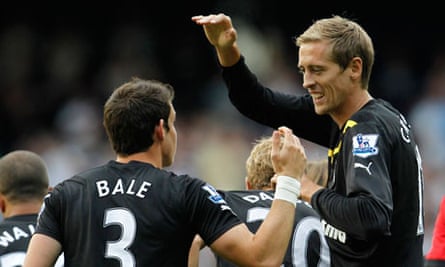 Stay With Me At Tottenham Peter Crouch Urges Luka Modric Tottenham Hotspur The Guardian