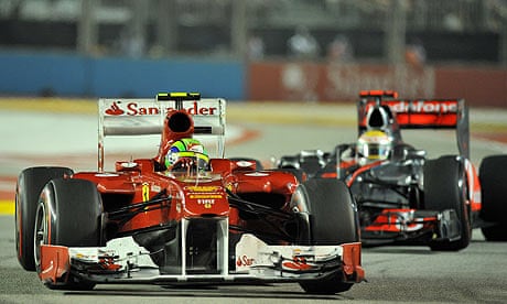 Lewis Hamiton and Felipe Massa