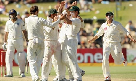 Australia close in on 4-0 whitewash of hapless India in Adelaide | Cricket | The Guardian