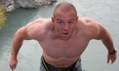 Mike Tindall bungy jumping