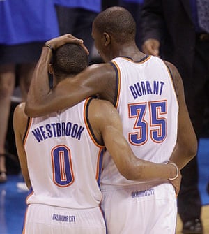 NBA1: Russell Westbrook, Kevin Durant, Heat vs Thunder