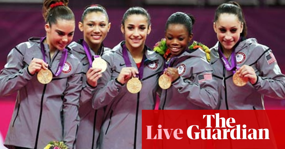 London 12 Olympics Usa Win Women S Team Gymnastics Gold As It Happened Sean Ingle Sport The Guardian