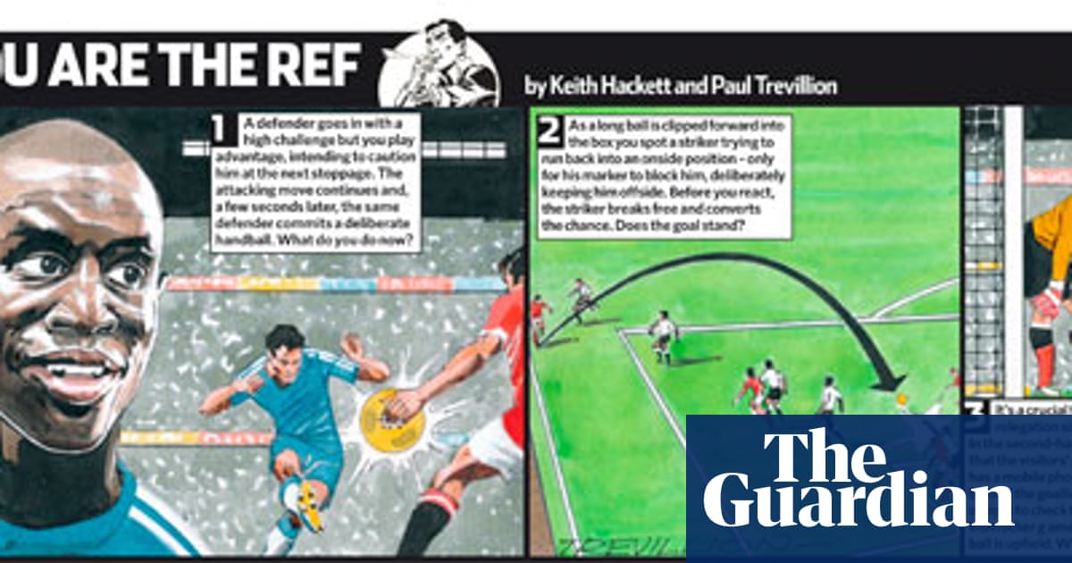 You Are The Ref Demba Ba Chelsea Football The Guardian