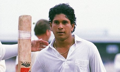 Sachin Tendulkar's first century in Test cricket in 1990
