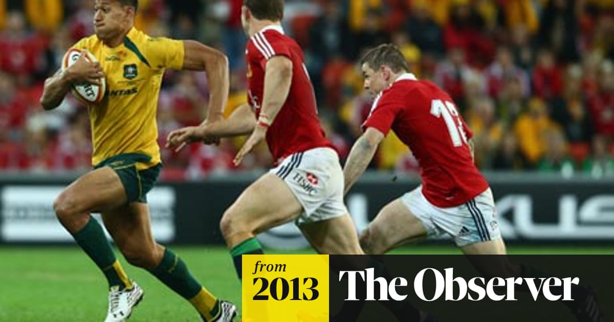 Lions Tour 2013 Israel Folau Makes Dramatic Test Debut For