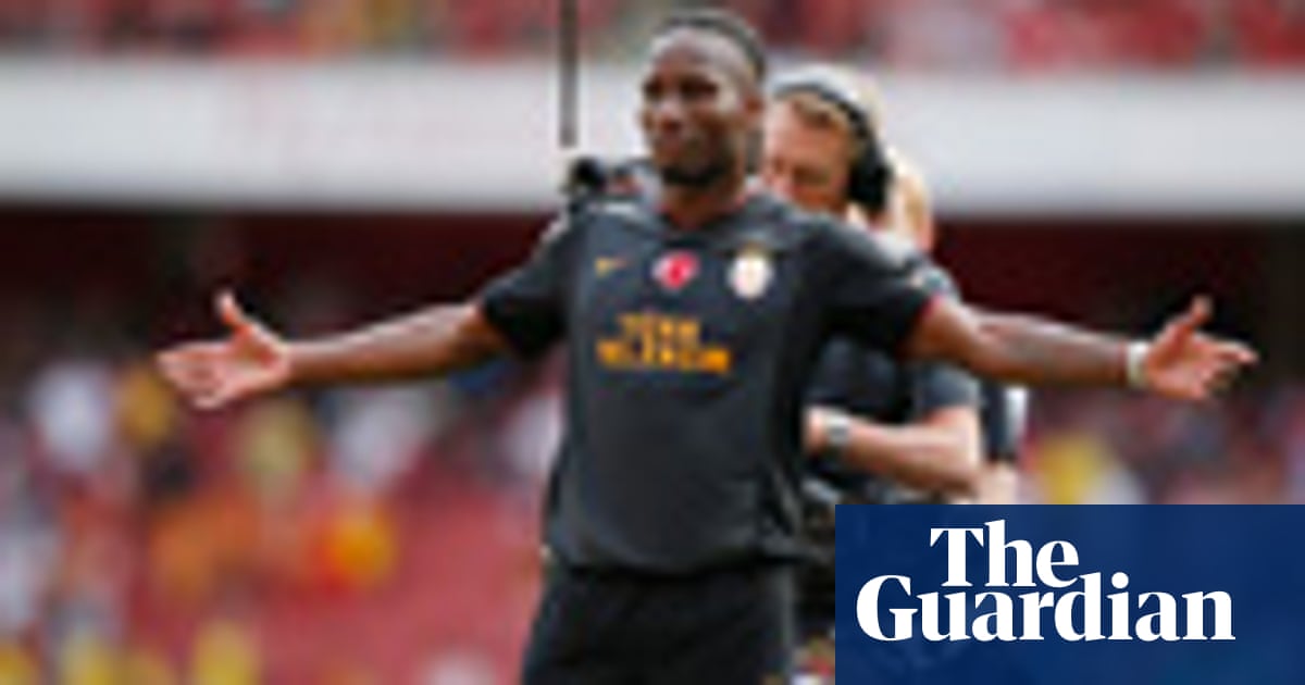 Arsenal Sunk By Galatasaray S Didier Drogba Double In Emirates Cup Football The Guardian