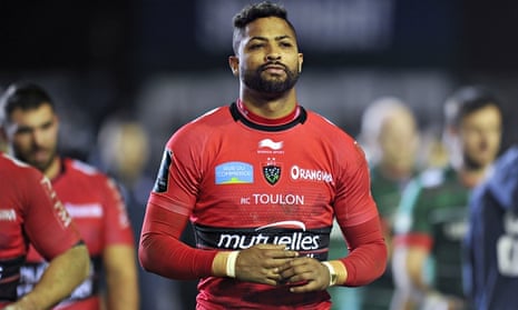 Toulon's Delon Armitage will not play rugby until early March as punishment for a set-to with suppor