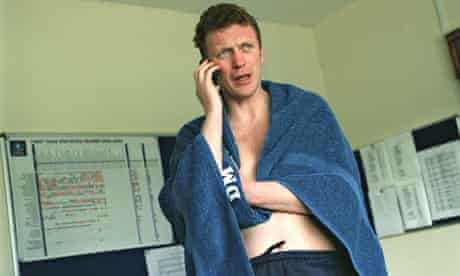 David Moyes as Everton manager in March 2003.