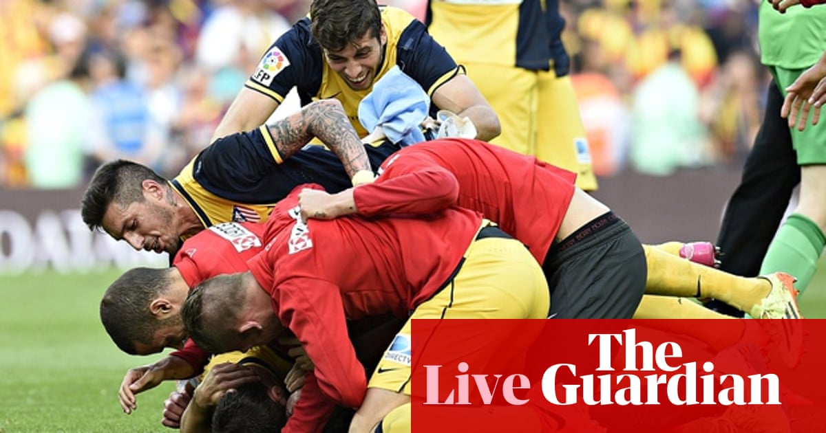 Atletico Madrid Win La Liga After 1 1 Draw At Barcelona As It