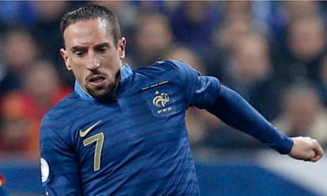 Bayern Munich's Franck Ribery has made it into France's final 23-man squad despite recent worries in