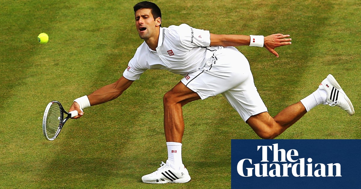 Wimbledon 2014 Novak Djokovic Battles Back To Beat Marin Cilic Novak Djokovic The Guardian