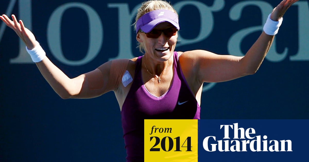 Mirjana Lucic Baroni Stuns Simona Halep In Heartwarming Us Open Win Sport The Guardian