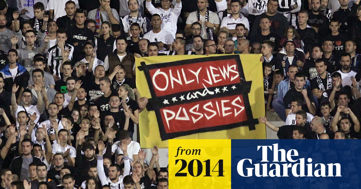 Partizan Belgrade Apologise For Antisemitic Banner Against Spurs Partizan Belgrade The Guardian