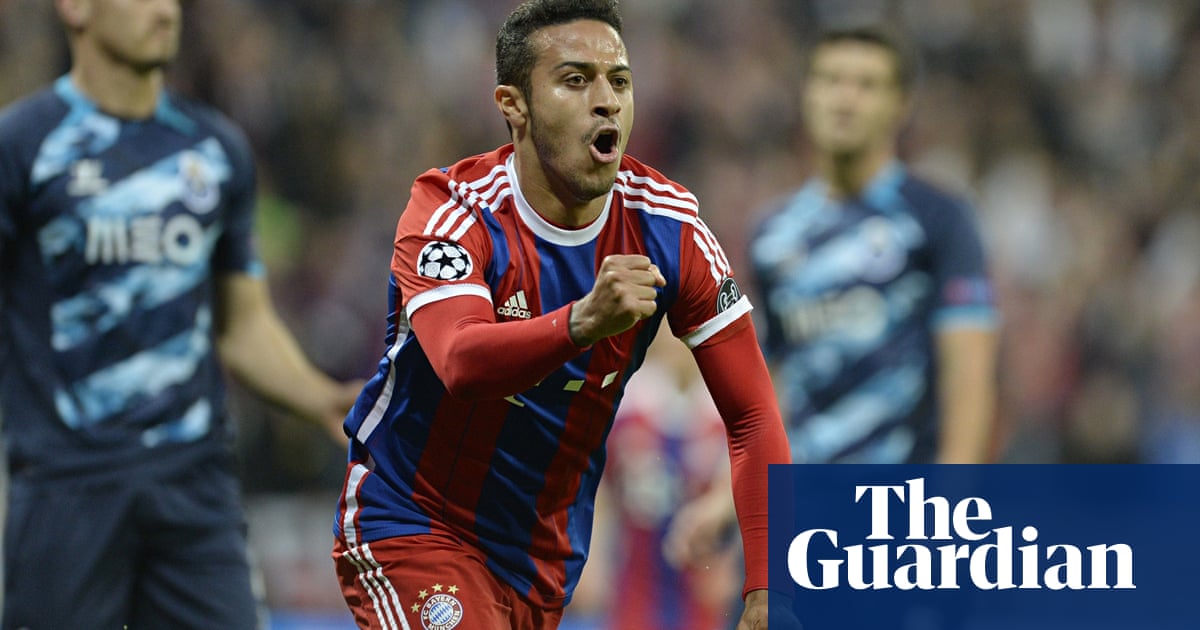 Bayern S Thiago Alcantara Leo Messi Is A Competitive Animal If He Played In Goal He D Score 25 A Season Bayern Munich The Guardian