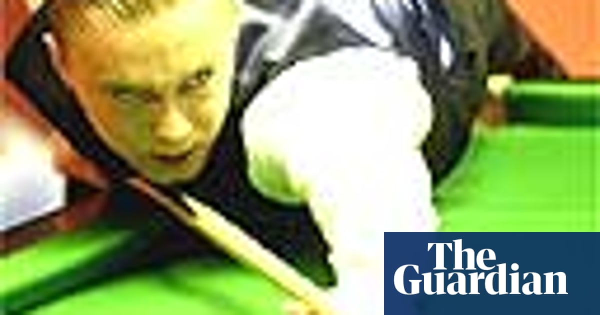 Hunter Diagnosed With Cancer Snooker The Guardian Hunter Diagnosed With Cancer Snooker The Guardian