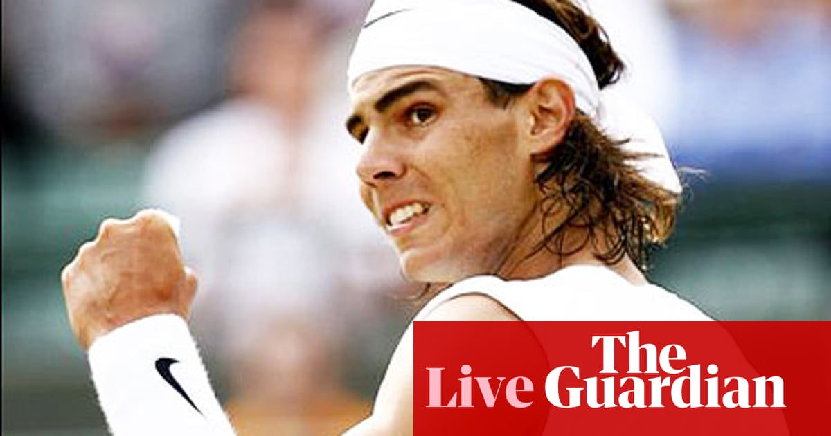 Wimbledon 2008 Roger Federer V Rafael Nadal As It Happened Wimbledon The Guardian