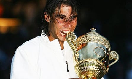 Wimbledon 2008 Nadal Clinches First Wimbledon Title After Centre Court Epic Wimbledon The Guardian