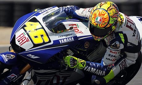 Rossi to stay with Yamaha until 2010 | MotoGP | The Guardian Rossi to stay with Yamaha until 2010 | MotoGP | The Guardian