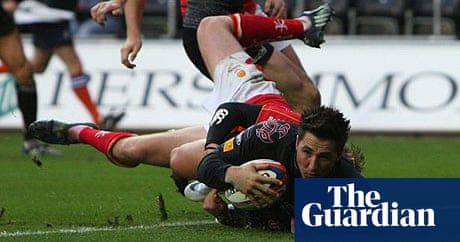 Rugby Union Anglo Welsh Cup Nimble Gavin Henson Back With