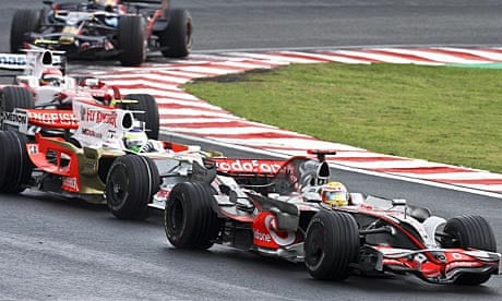 Christmas Blink stride Hamilton claims title glory in remarkable finish | Formula One 2008 | The  Guardian