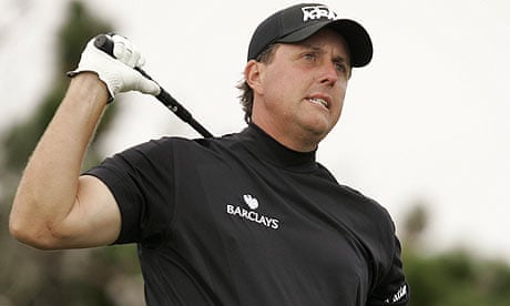 Angry Mickelson hits back at Woods' caddie over 'total lies' | Golf | The Guardian