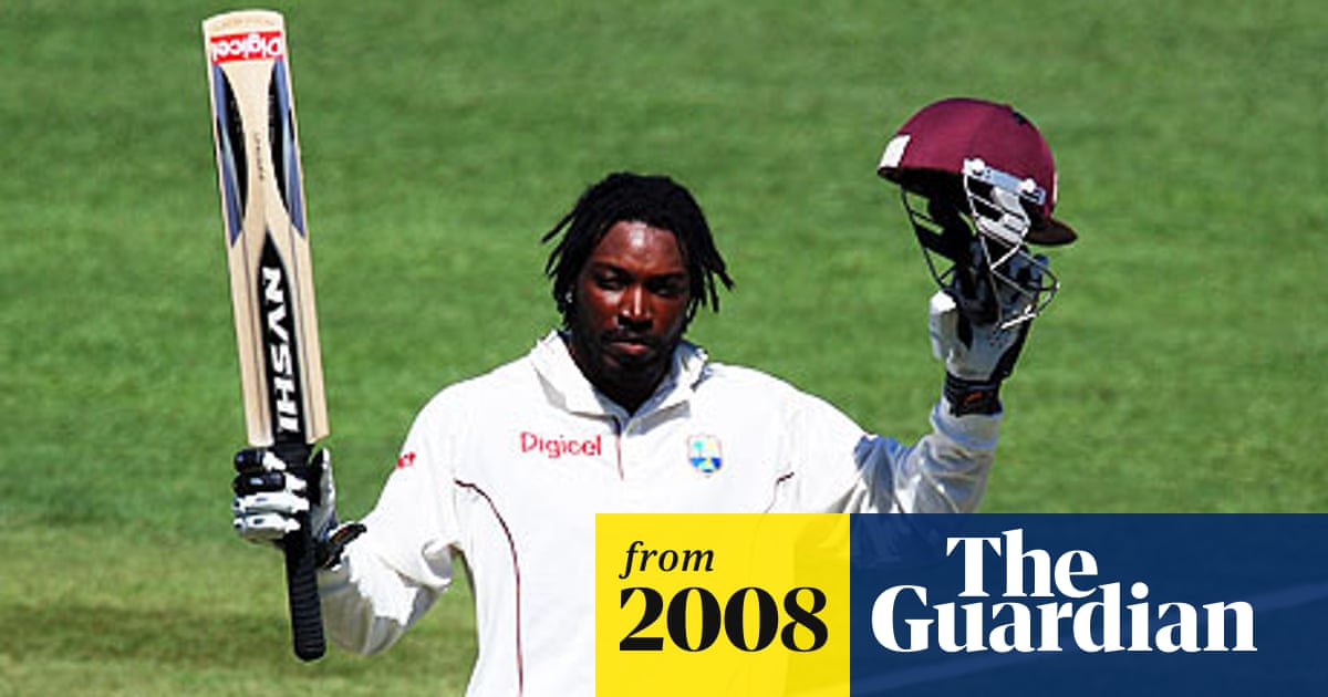 Gayle S Century Puts West Indies In The Ascendancy Cricket