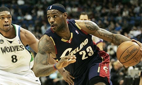 LeBron rules supreme at the court of King James US sports The Guardian