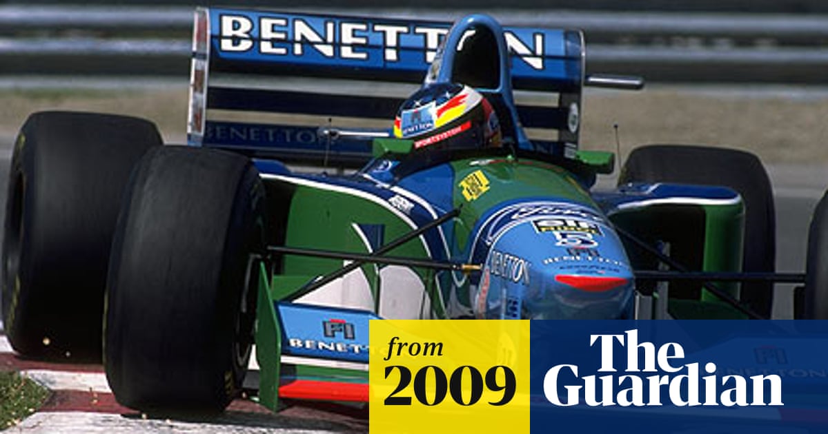 Anécdota decidir igual Michael Schumacher's 1994 title-winning Benetton for sale on eBay | Michael  Schumacher | The Guardian