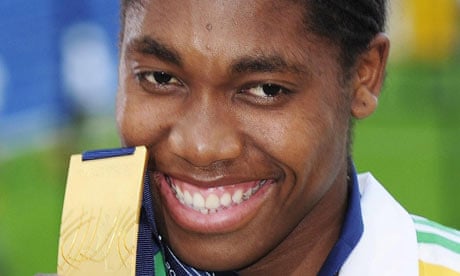 Caster Semenya, the world 800m champion